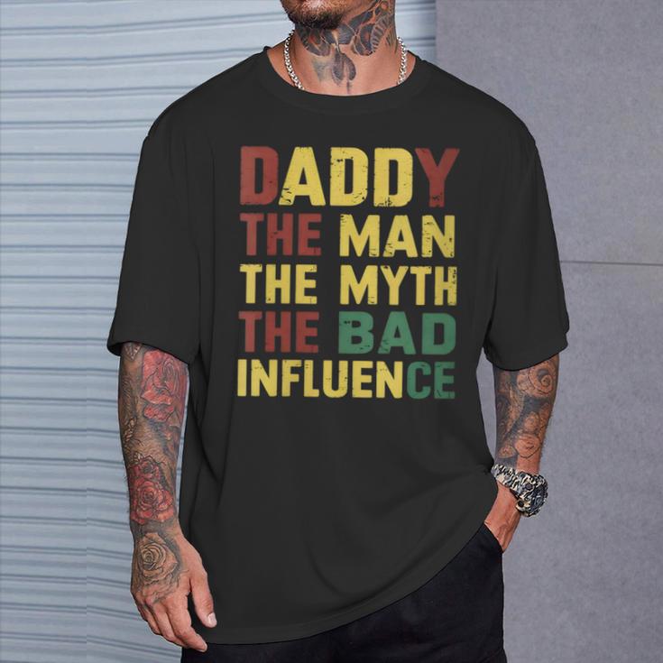 Damen Papa Amatertag 2024Intage 90Er Jahre Stil Bekleidung Mit-Ausschnitt T-Shirt Geschenke für Ihn