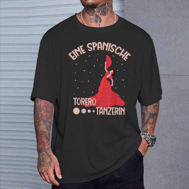 Das Ist Eine Spanische Torero Tänzerin T-Shirt Geschenke für Ihn