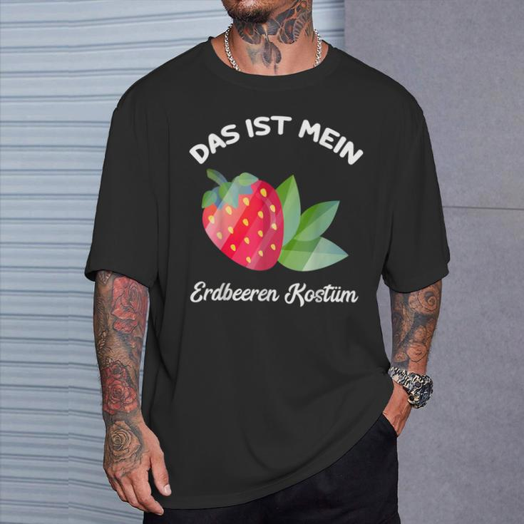 Das Ist Mein Strawberries Costume T-Shirt Geschenke für Ihn