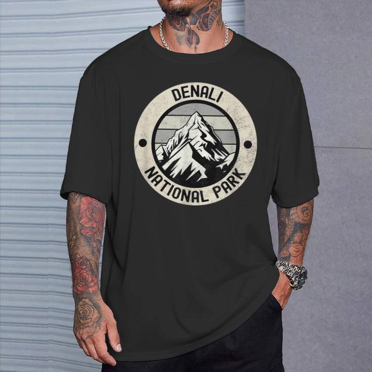 Denali National Park Vintage T-Shirt Gifts for Him