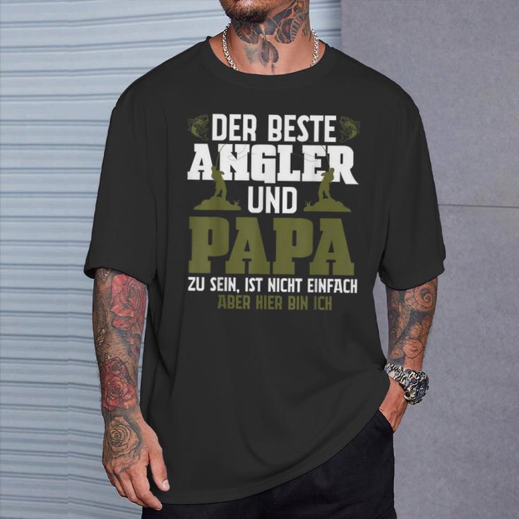 Der Beste Angler Und Papaateratertag Geschenk Herren T-Shirt Geschenke für Ihn