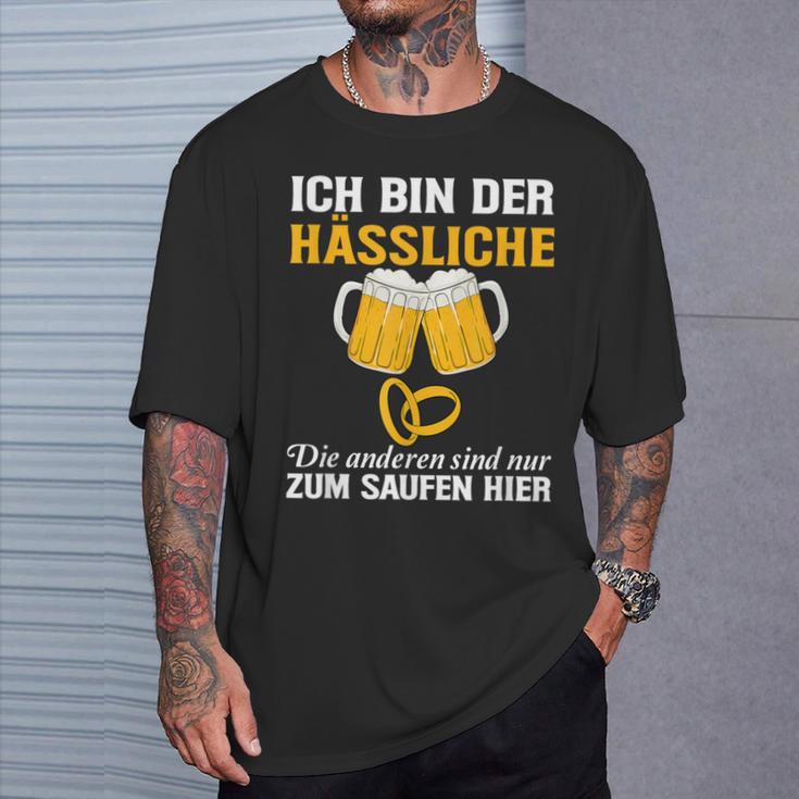 Der Hässliche Heiratet Wir Saufen T-Shirt Geschenke für Ihn