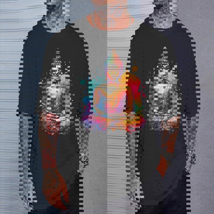 Bouddha Illumination Spirituelle Et Calme Méditations T-Shirt Cadeaux pour lui