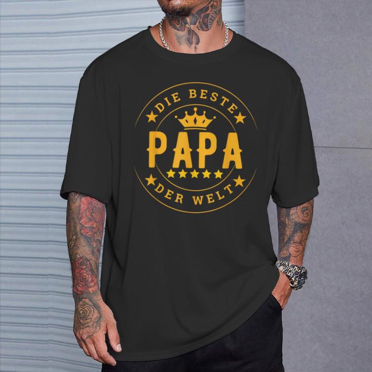 Die Beste Papa Der Welt 2024Atertagintage Geschenkideen T-Shirt Geschenke für Ihn