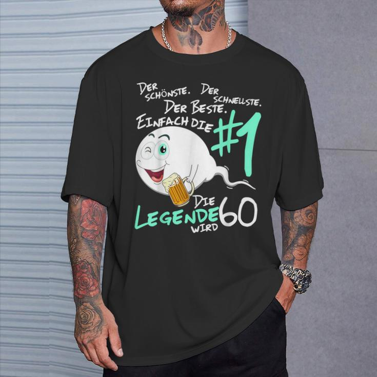 Die Legende Wird 60 Jahre 60S Birthday T-Shirt Geschenke für Ihn