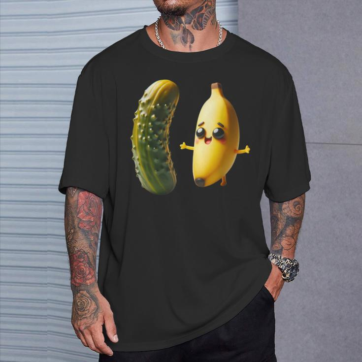 Dill Pickle Dilly Pickle Kosher Dill Lover Baby Banana Boy T-Shirt Gifts for Him