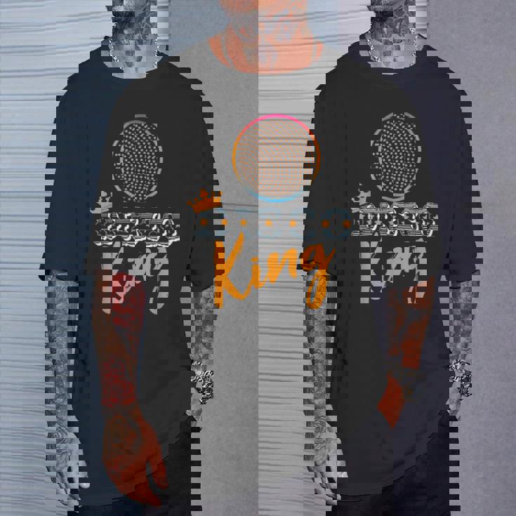 Disco King Espejo Ball Old School Retrointage Disco Dj Top Camiseta unisex Regalos para él