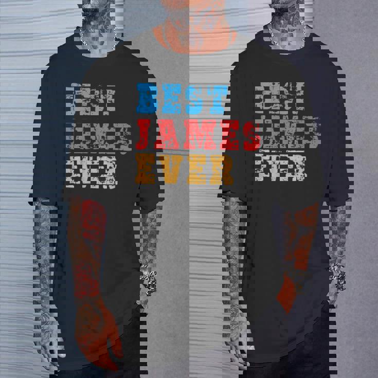 Divertido Diseño De James Ever Camiseta unisex Regalos para él