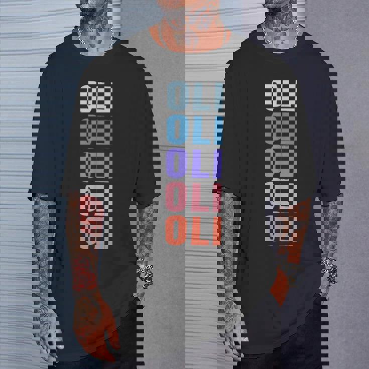 Divertido Regalo Nombre Oli Personalizado Primer Nombre Camiseta unisex Regalos para él