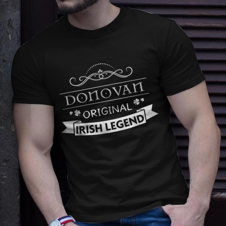 Donovan Original Irish Legend Donovan Irish Family Name T-Shirt Gifts for Him