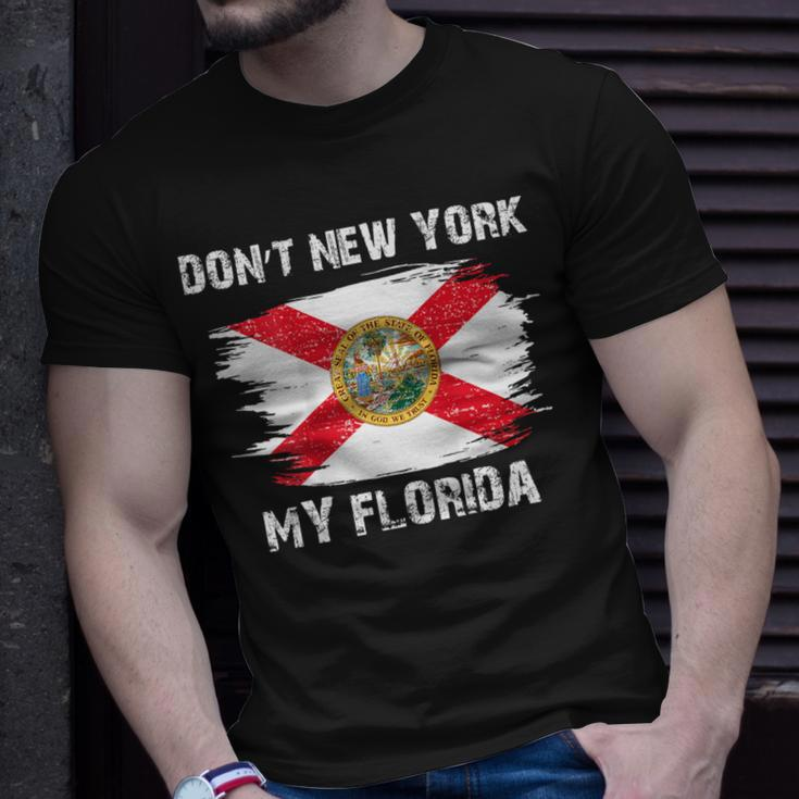 Don't New York My Florida On Back T-Shirt Gifts for Him