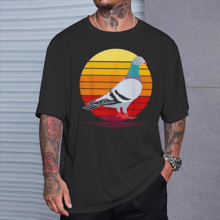 Dove Vintage Retro Dove Fancier T-Shirt Geschenke für Ihn