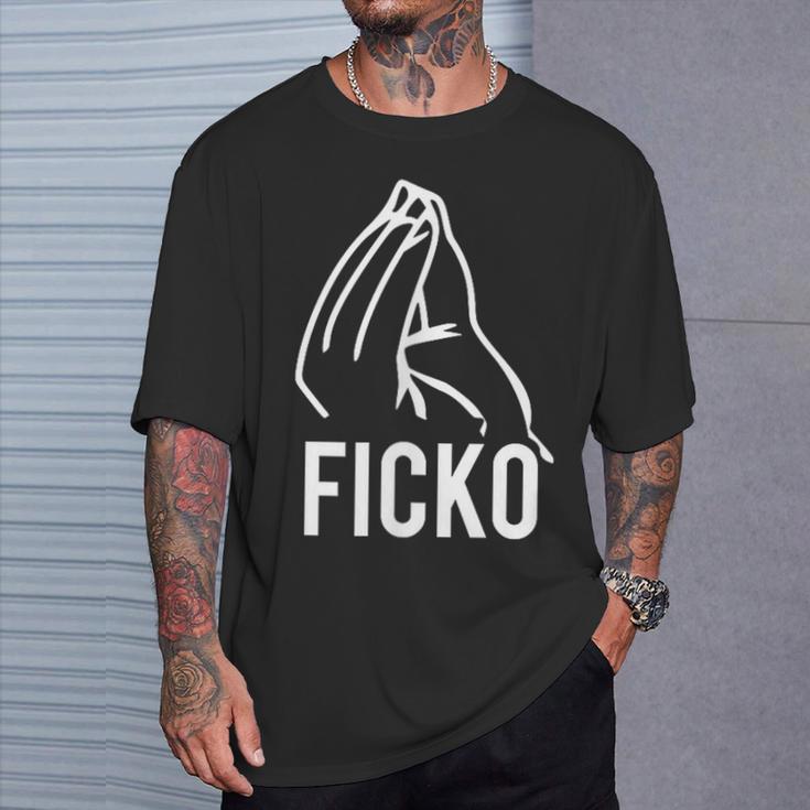 Du Ficko Wage Italian Gesture T-Shirt Geschenke für Ihn