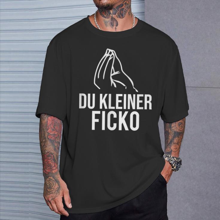 Du Kleine Ficko Italy Gesture T-Shirt Geschenke für Ihn