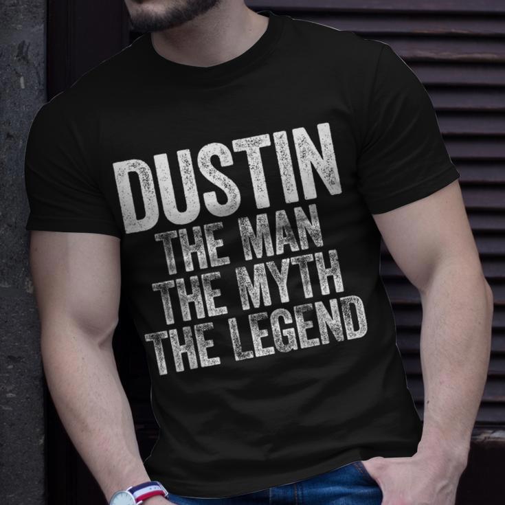 Dustin The Man The Myth The Legend T-Shirt Gifts for Him