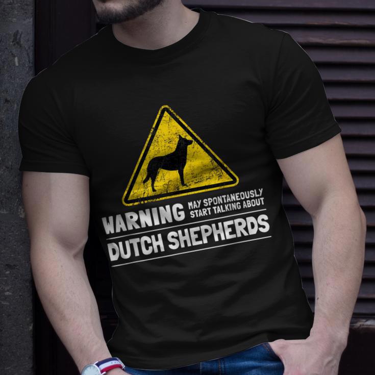 Dutch Shepherd Dog Lovers Dog Humor T-Shirt Gifts for Him