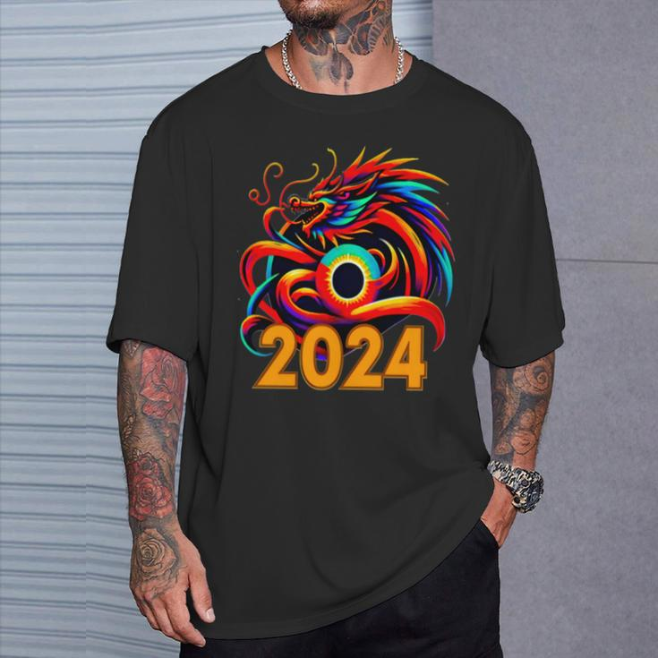 Eclipsing Expectations In The Dragon's Year T-Shirt Gifts for Him