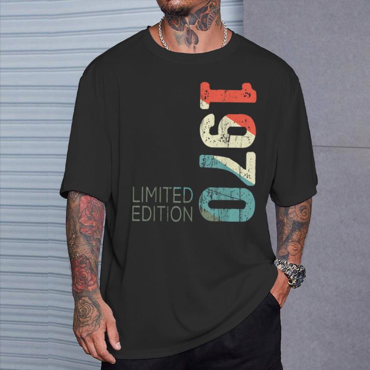 Edición Limitada 1970Intage 1970 Retro Classic 1970 Camiseta unisex Regalos para él