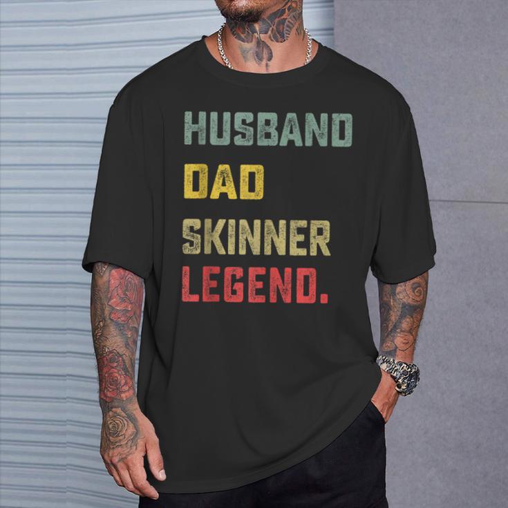 Ehemann Papa Skinner Legendeatertag Lustig T-Shirt Geschenke für Ihn