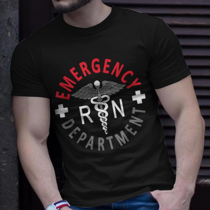 Emergency Department Emergency Room Nursing Registered Nurse T-Shirt Gifts for Him