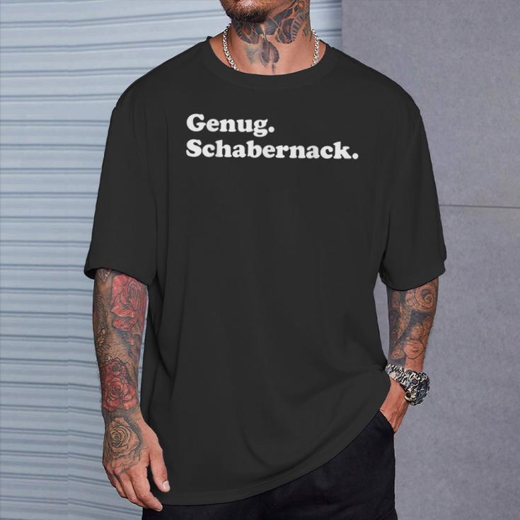 Enough Schabernack Politics Meme Gaming T-Shirt Geschenke für Ihn