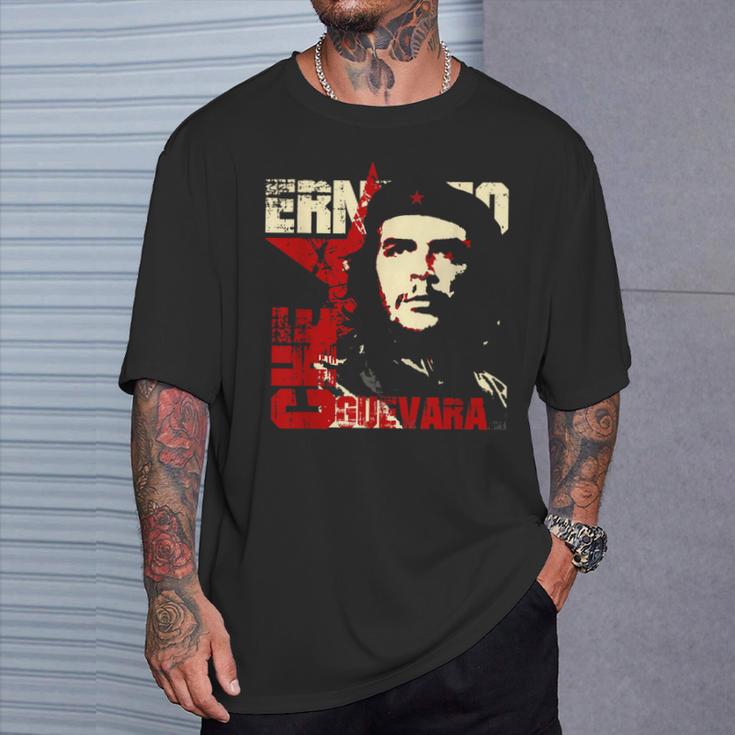 Ernesto Che Guevara Cuba El Che Cuban Revolution Che T-Shirt Geschenke für Ihn