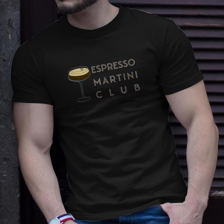 Espresso Martini Club T-Shirt Gifts for Him