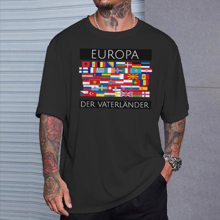 Europe Der Faterländer Anti-Eu T-Shirt Geschenke für Ihn