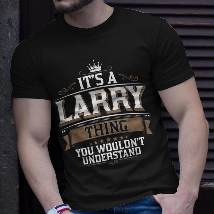 Ewd It's A Larry Thing You Wouldn't Understand Larry T-Shirt Gifts for Him