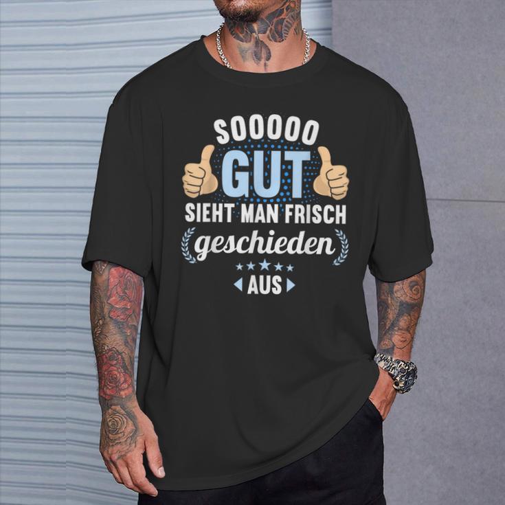 Exmann Exfrau Geschieden Separation Direction T-Shirt Geschenke für Ihn