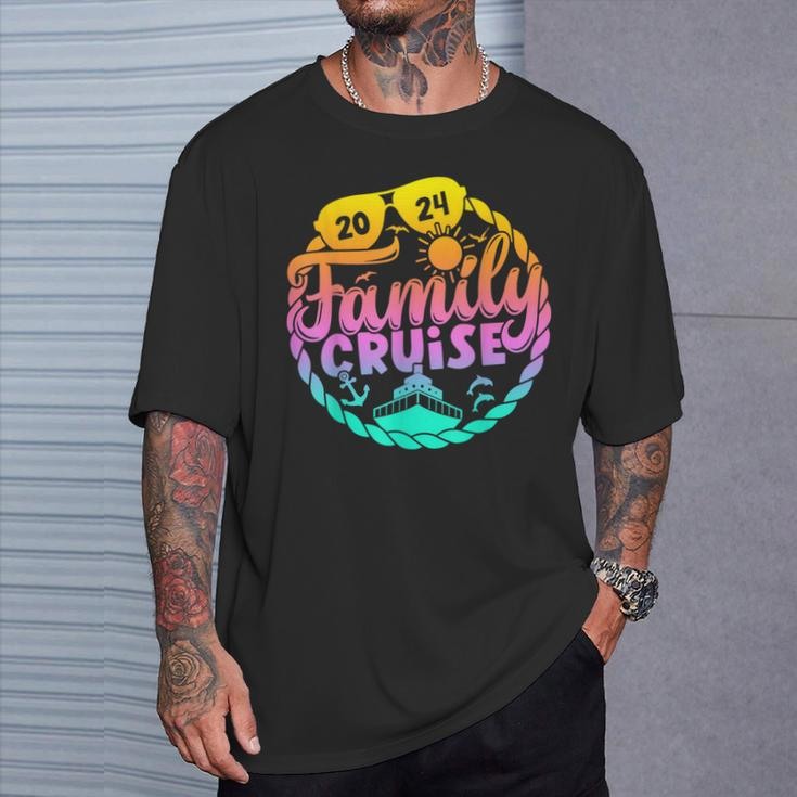 Family Cruise 2024 Matching Group Family Summer Vacation T-Shirt Gifts for Him