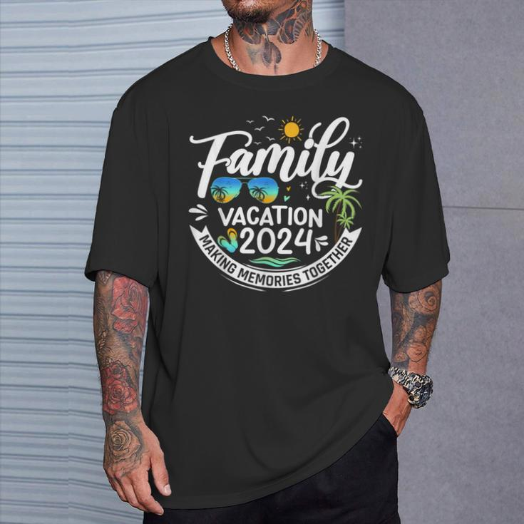 Family Vacation 2024 Beach Matching Summer Vacation 2024 T-Shirt Gifts for Him