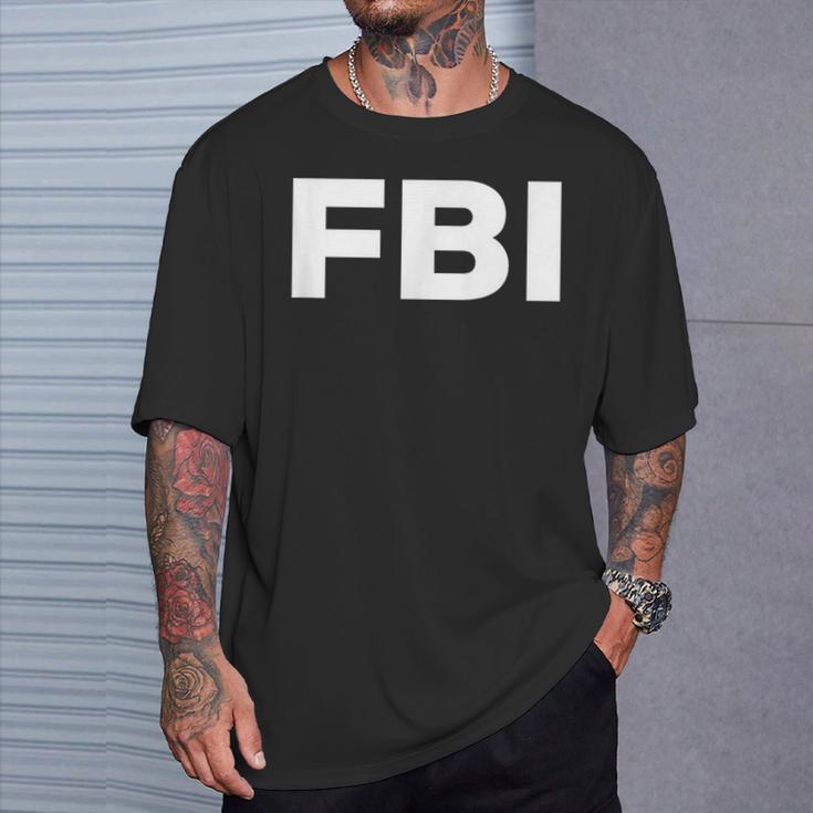 Fbi Logo Federal Bureau Of Investigation T-Shirt Geschenke für Ihn