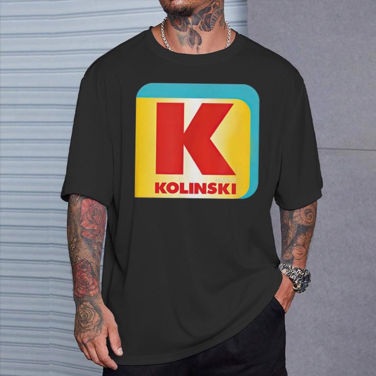 Feinkost Kolinski Langarm-T-Shirt, Designer-Top für Gourmet-Fans Geschenke für Ihn