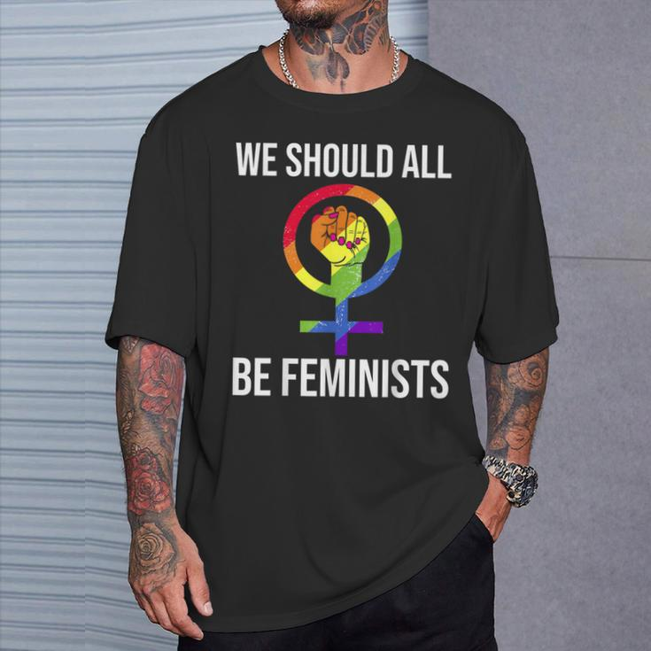 We Should All Be Feminist Wwrbgd T-Shirt Gifts for Him