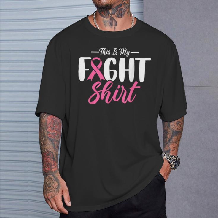 This Is My Fights Take Back My Life Breast Cancer Awareness T-Shirt Gifts for Him