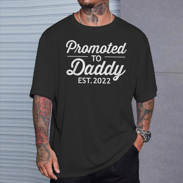 First 1St Time Dad Est 2022 New Dad First Father's Day T-Shirt Gifts for Him