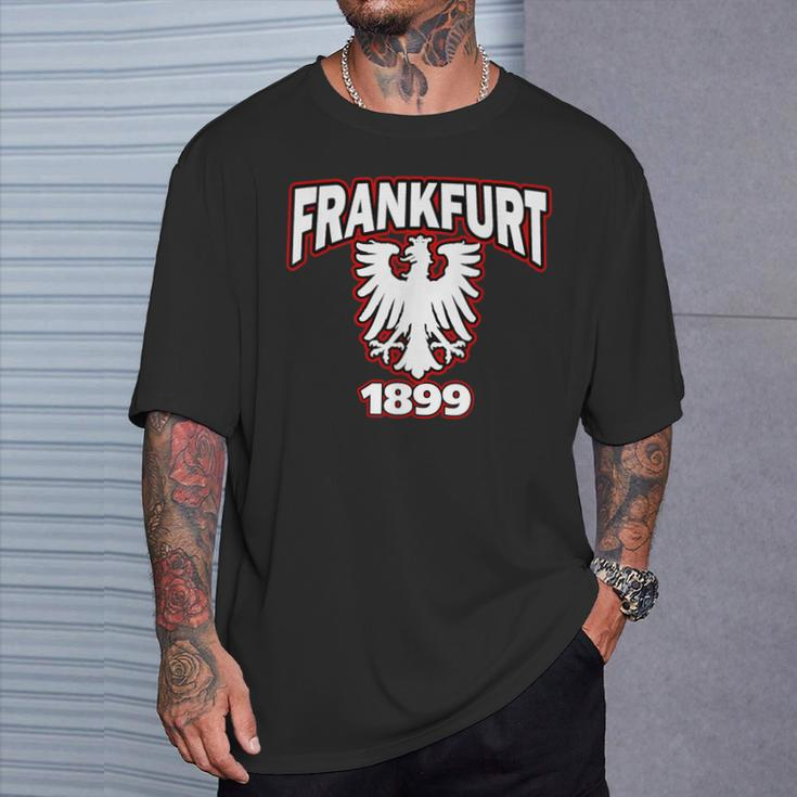 Frankfurt Hessen 1899 Eagle Ultras Black S T-Shirt Geschenke für Ihn