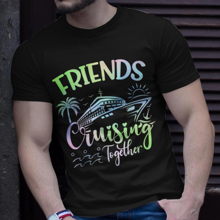 Friends Cruise 2024 Cruising Together Friends Matching Squad T-Shirt Gifts for Him