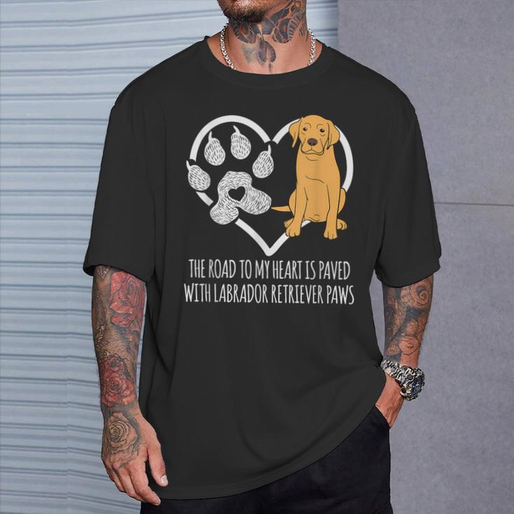 Fun Lab Dog Lover Cute Meme Saying Labrador Retriever T-Shirt Gifts for Him