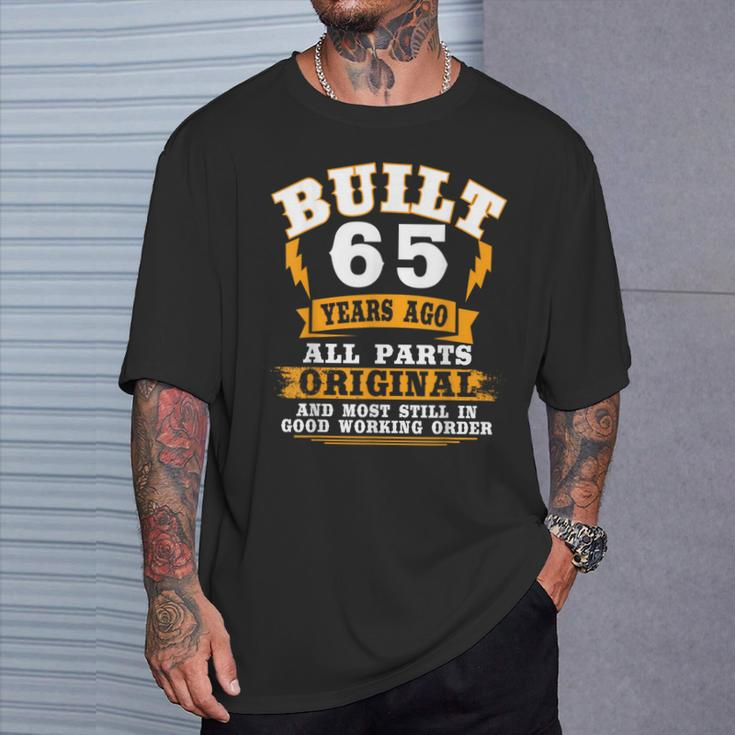 65Th Birthday B-Day Saying Age 65 Year Joke T-Shirt Gifts for Him