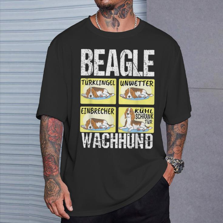 Beagle Dog Beagle Guard Dog T-Shirt Geschenke für Ihn