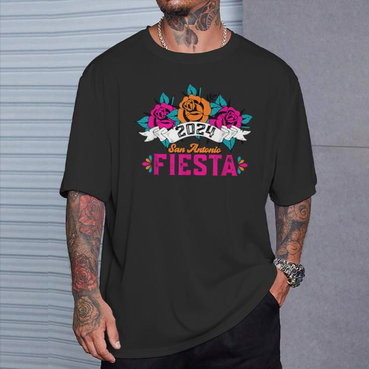 Cinco De Mayo Fiesta San Antonio 2024 Let's Fiesta T-Shirt Gifts for Him