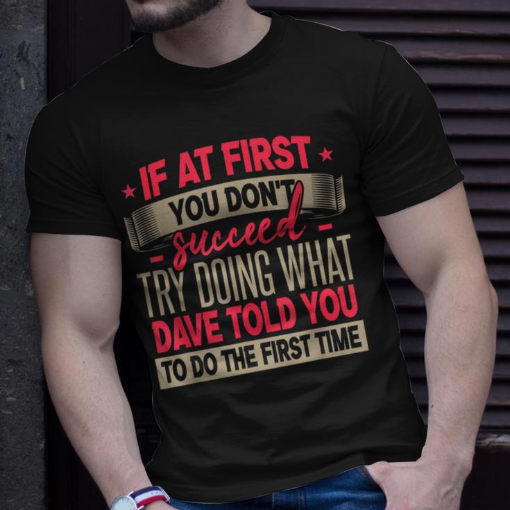 Dave T-Shirt Gifts for Him