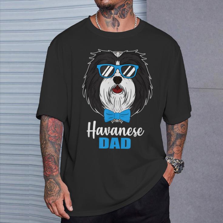 Dog Dad Havanese Dog T-Shirt Geschenke für Ihn