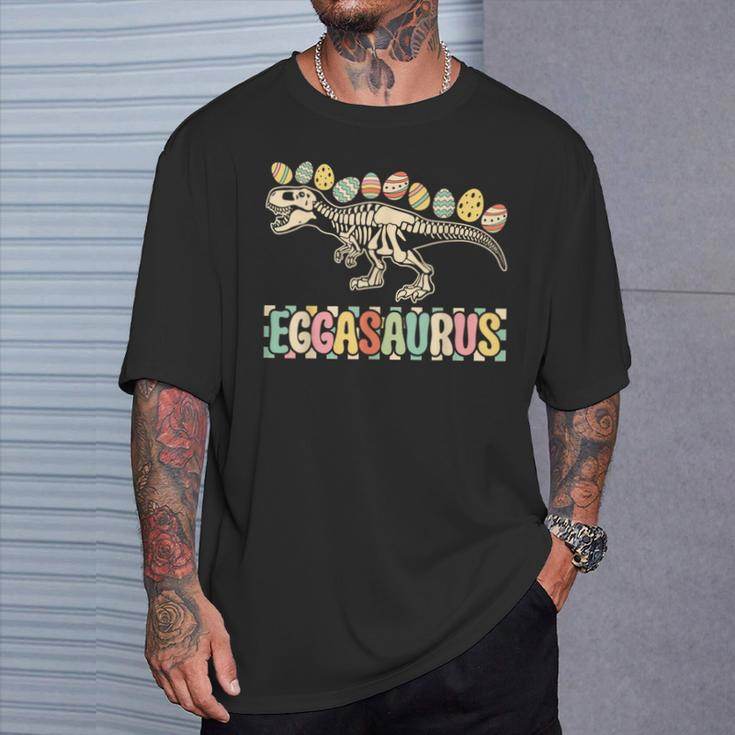 Eggasaurus EasterRex Dinosaur Egg Hunt 2024 Graphic T-Shirt Gifts for Him