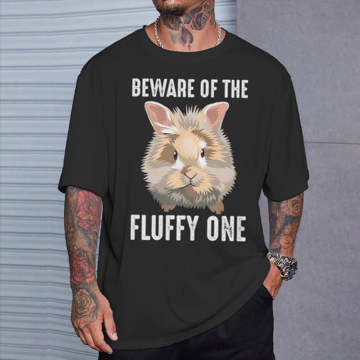 Fluffye Lionhead Bunny Rabbit Lover T-Shirt Gifts for Him