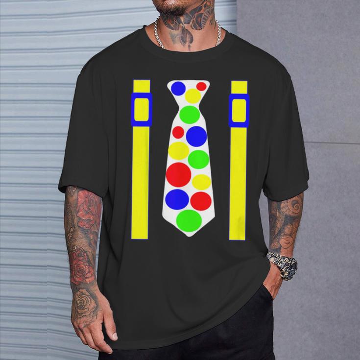 Jumbo Tie Party Clown Birthday & Parade T-Shirt Gifts for Him