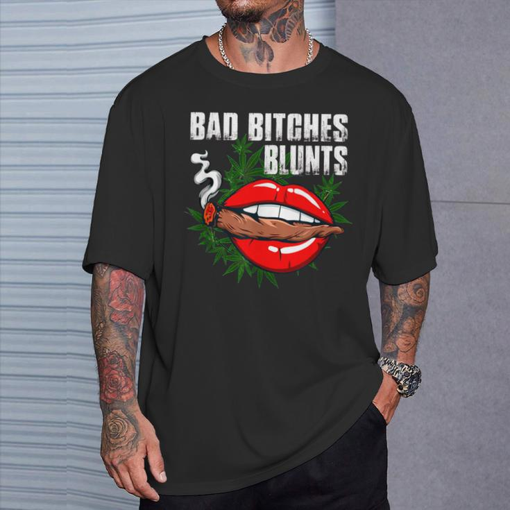 Marijuana Weed 420 Weed Sexy Lips Cannabis Marijuana T-Shirt Gifts for Him