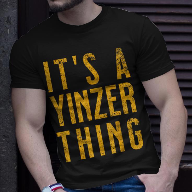 Pittsburgh Yinzer Yinz T-Shirt Gifts for Him